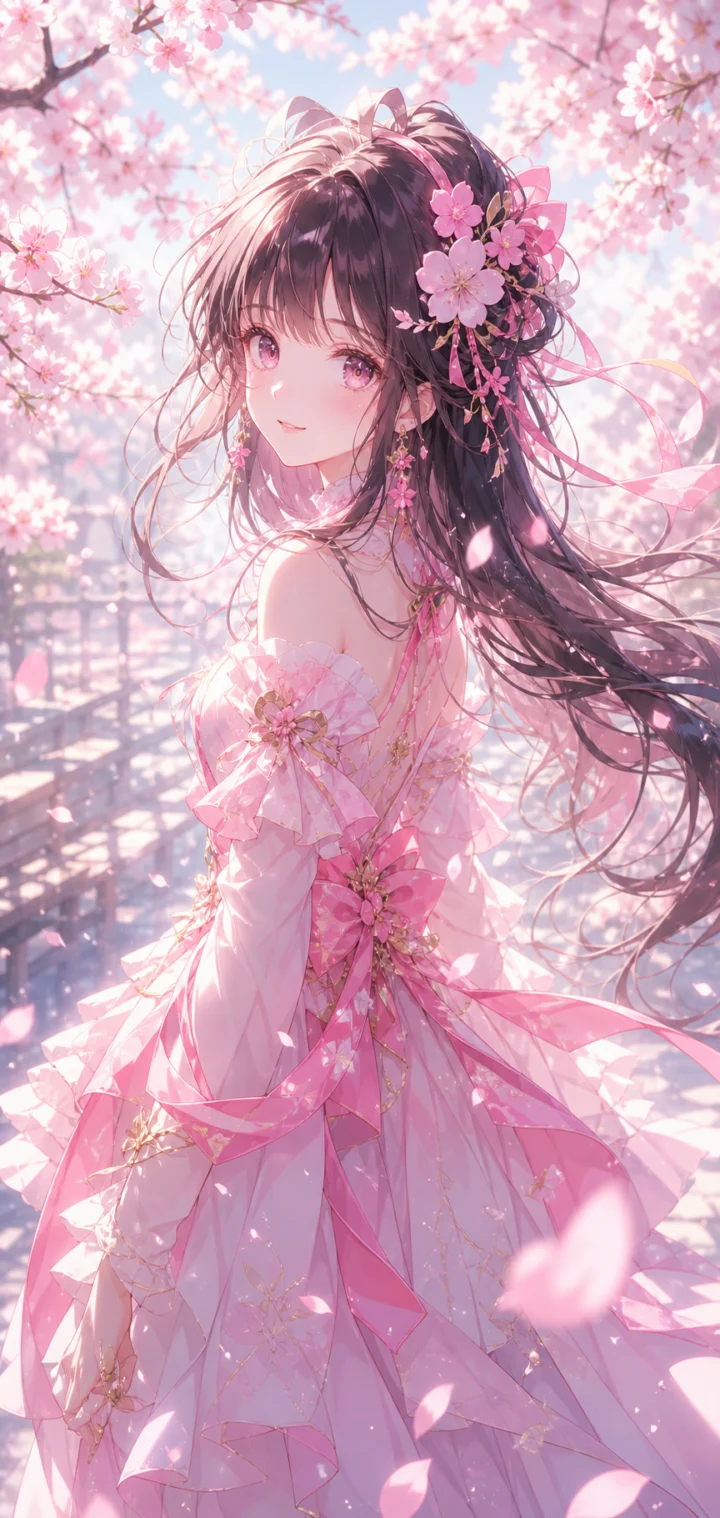小樱春日花语手机壁纸