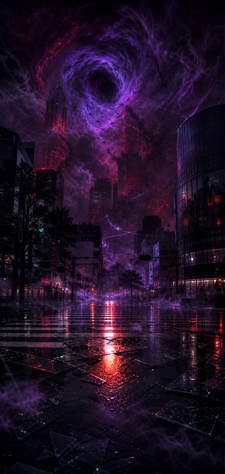 涩谷事变暗夜都市手机壁纸