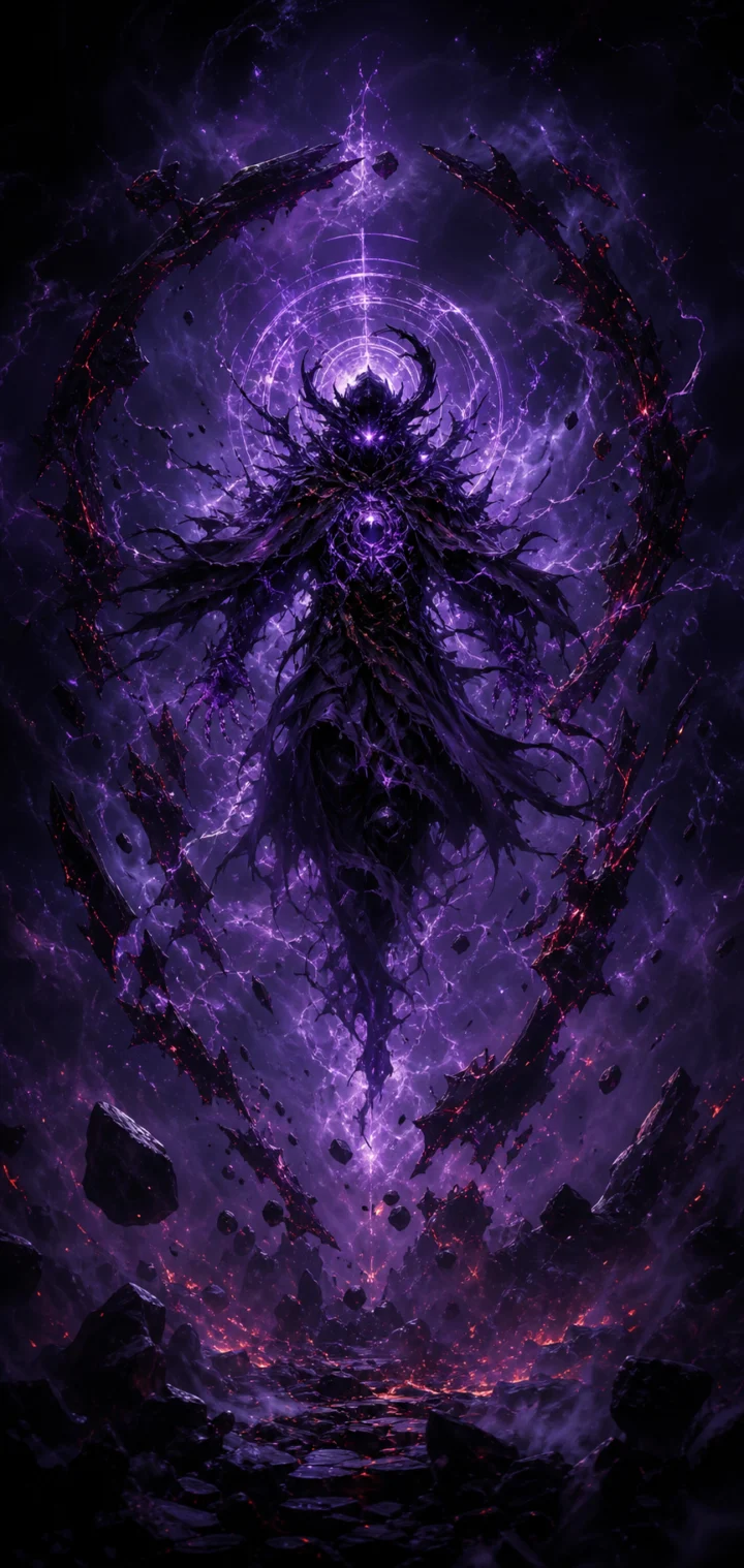 特级咒灵暗紫结界手机壁纸