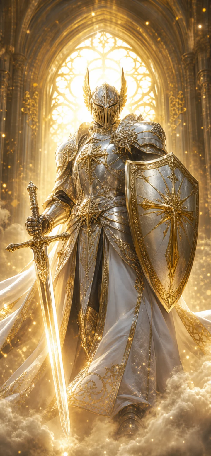 圣光骑士史诗手机壁纸