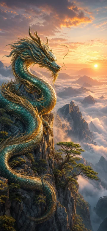 龙之高地史诗手机壁纸