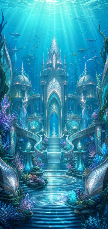 卓拉族海底幻境手机壁纸