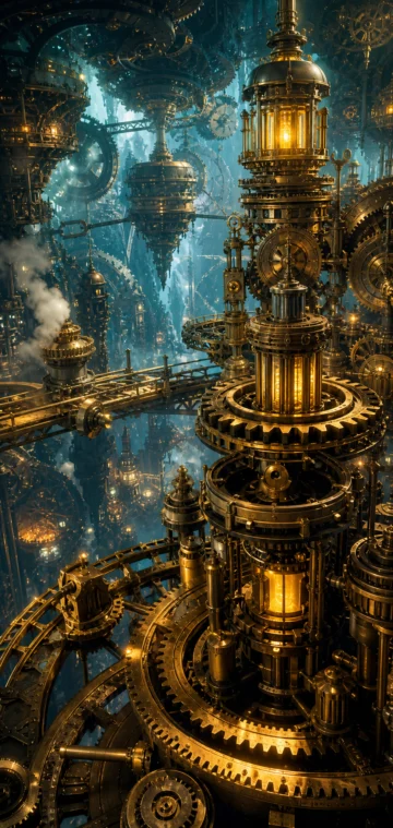 齿轮世界机械幻想手机壁纸