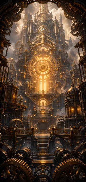 齿轮世界机械幻想手机壁纸