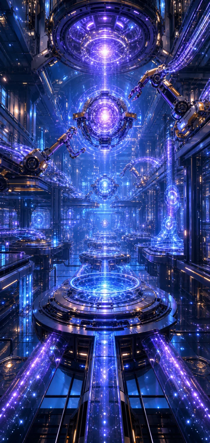 量子工厂未来手机壁纸