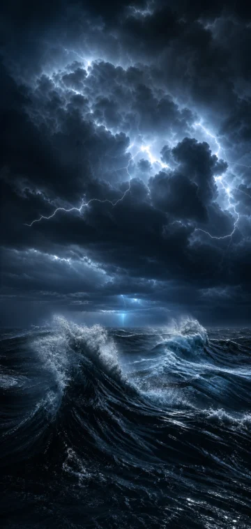 风暴海域手机壁纸