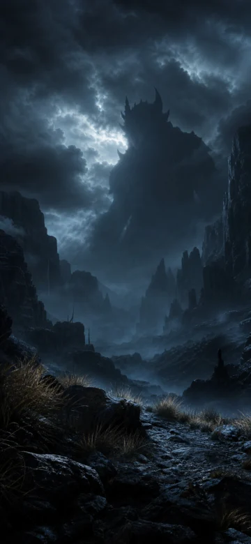 巨兽阴影手机壁纸