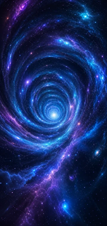 虫洞隧道宇宙手机壁纸