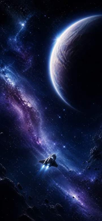 深空探索星云手机壁纸