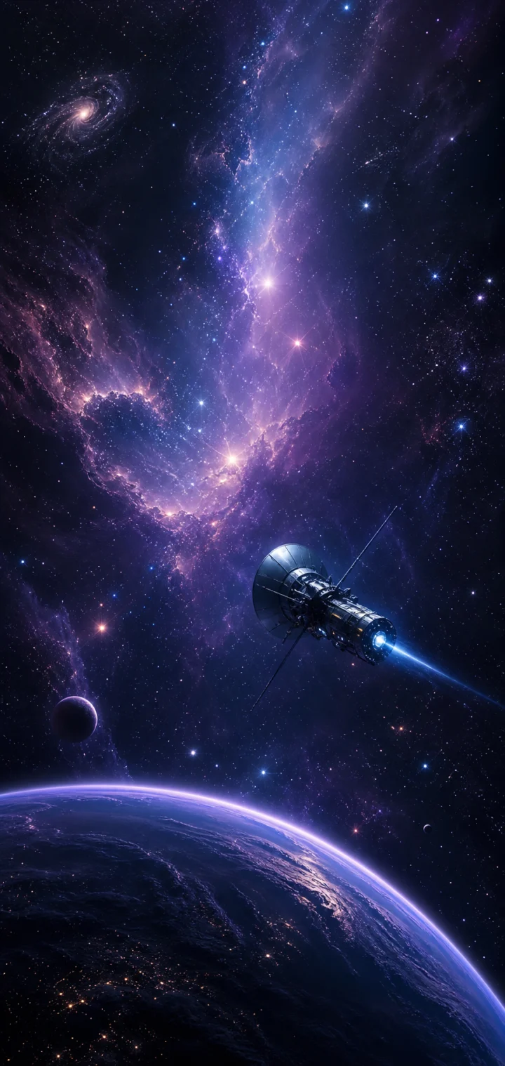 深空探索星云手机壁纸