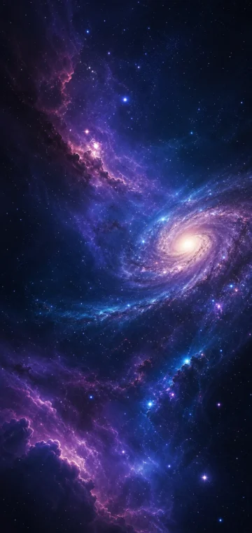 银河星云梦幻手机壁纸
