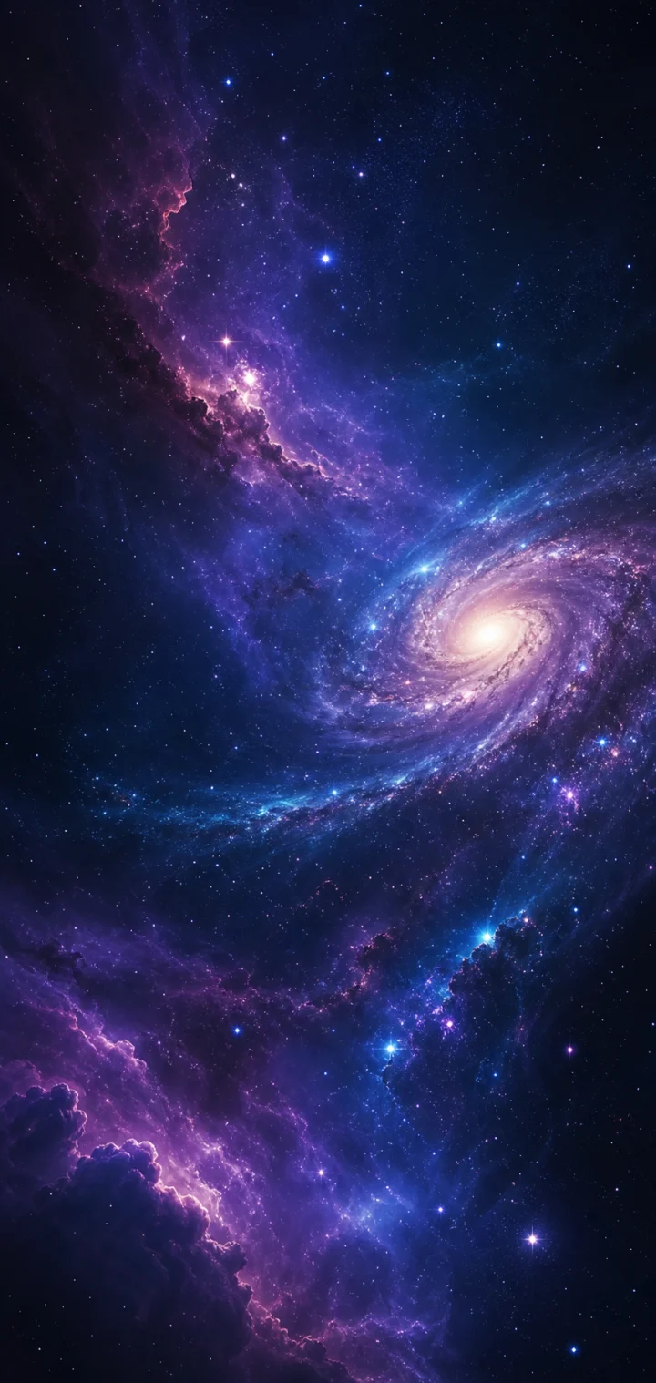 银河星云梦幻手机壁纸