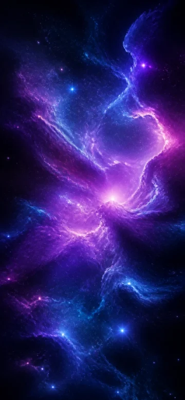 梦幻银河星云手机壁纸