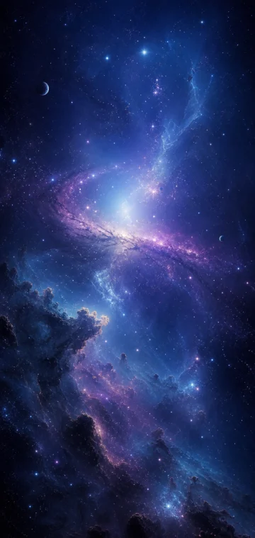 星际尘埃梦境手机壁纸