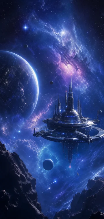 科幻宇宙星河手机壁纸