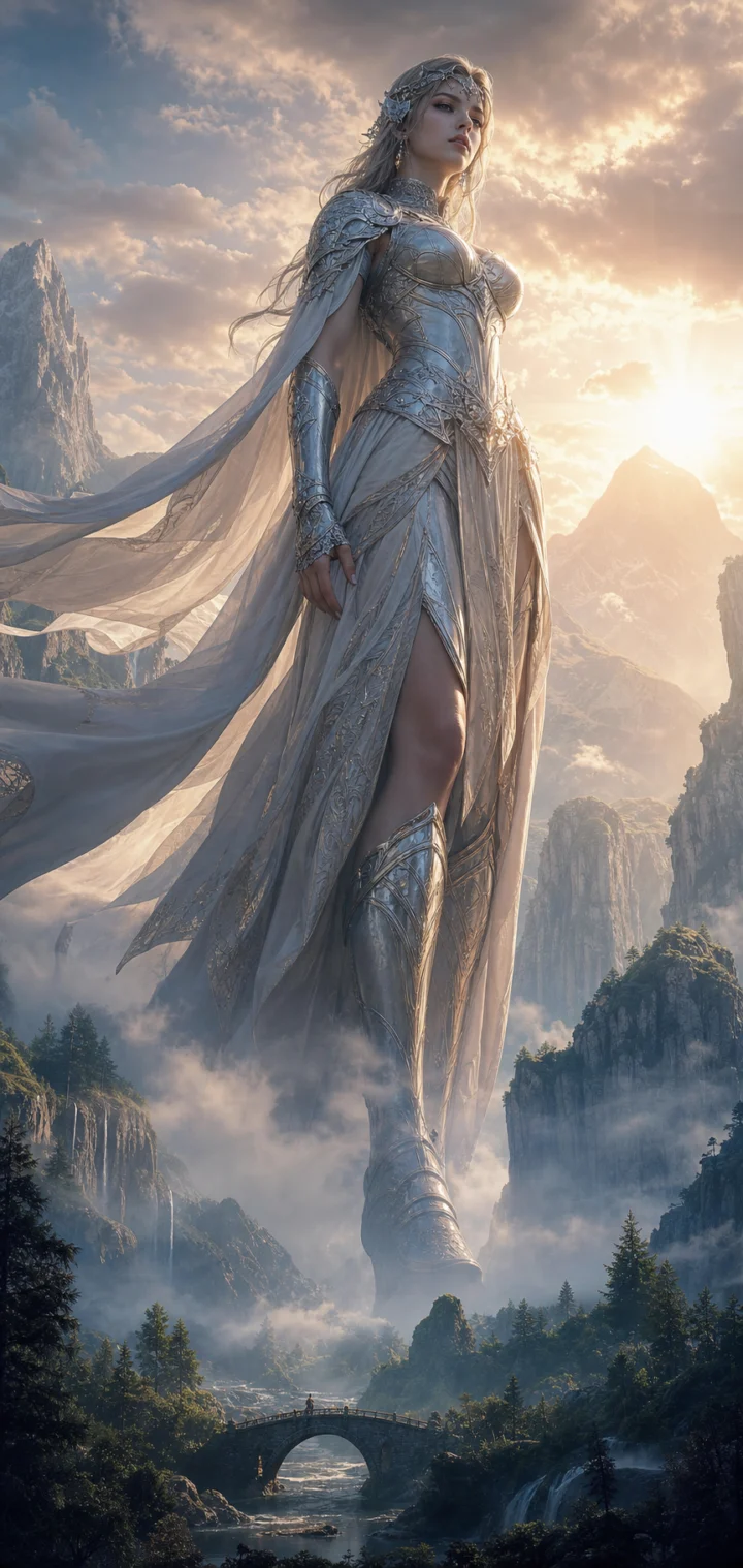 云端女巨人史诗手机壁纸