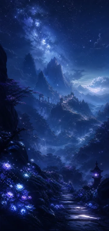 希干希纳梦境山谷手机壁纸