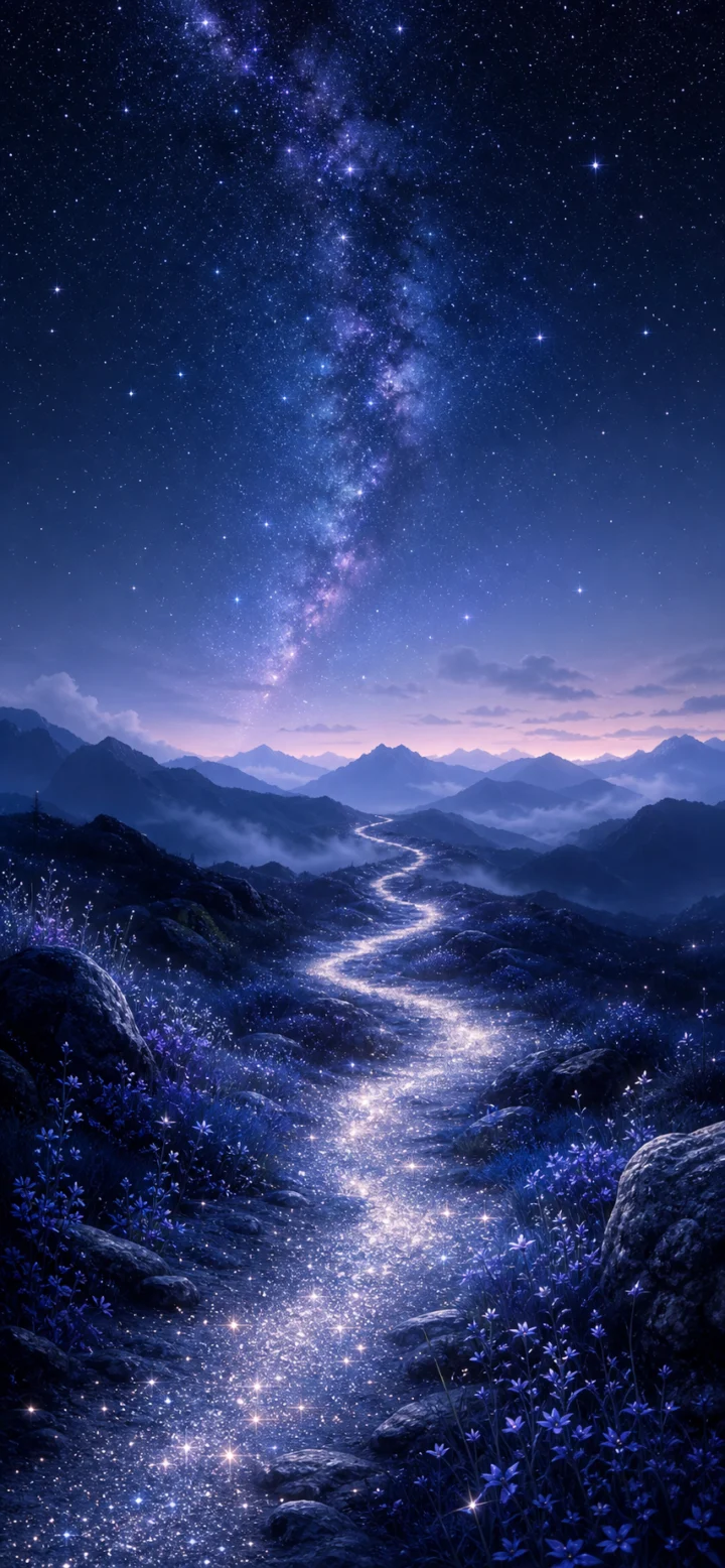 星空漫步手机壁纸