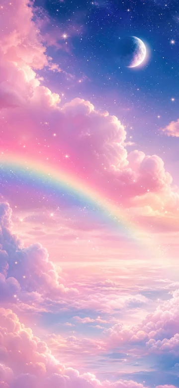 童话天空梦幻手机壁纸