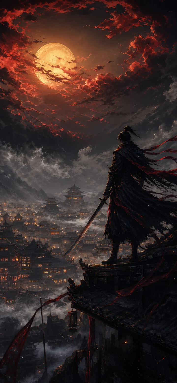 永劫无间武侠夜战手机壁纸