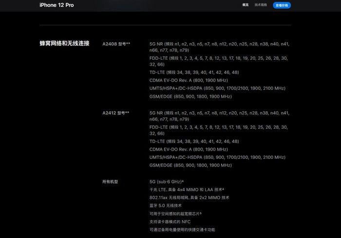 苹果12四款机型都支持5G吗-图片1